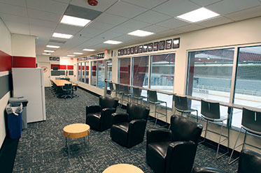 A lounge room on campus. Links to Tangible Personal Property A lounge room on campus. Links to Tangible Personal Property